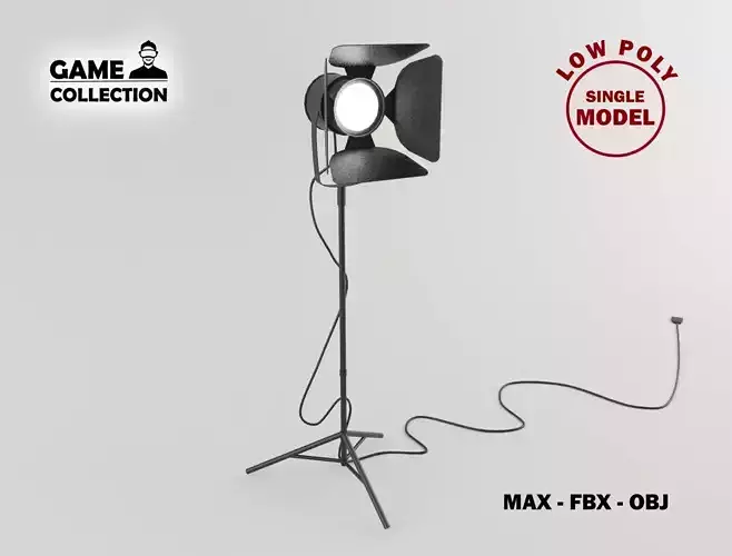 Focus Lamp 1 Lowpoly
