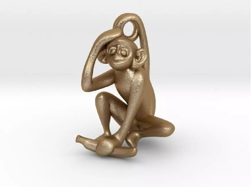 3D-Monkeys 166 3D print model_0