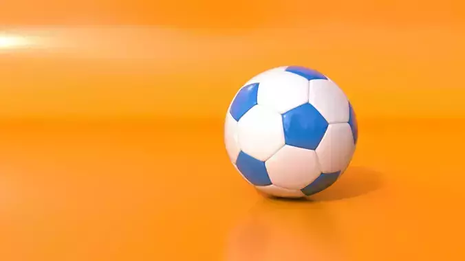 soccer ball 3d model
