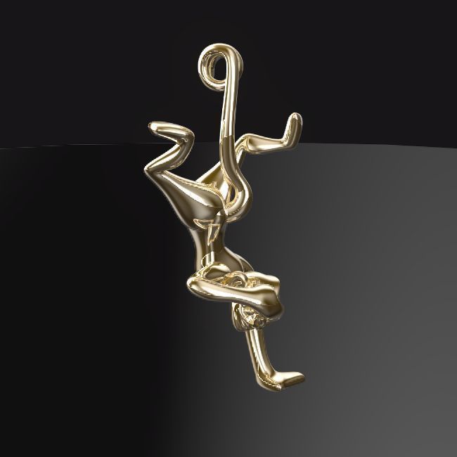 3D-Monkeys 173 3D print model_2