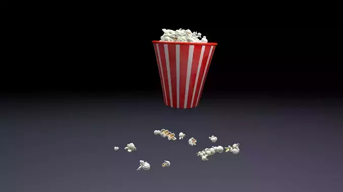 Pop Corn Animated