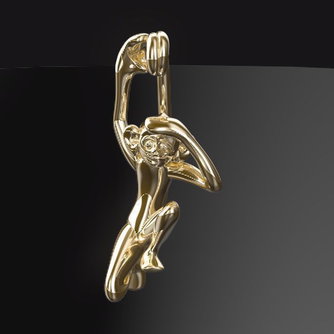 3D-Monkeys 176 3D print model_2