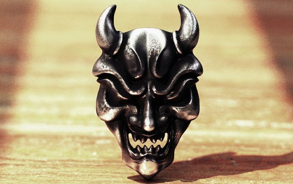 Oni Mask 3D print model_0