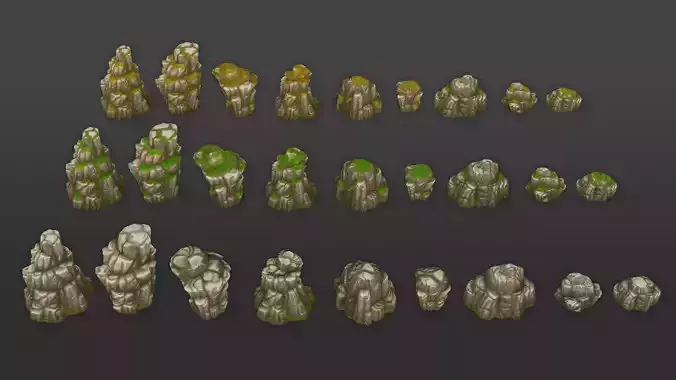 Rock Formation Pack 3