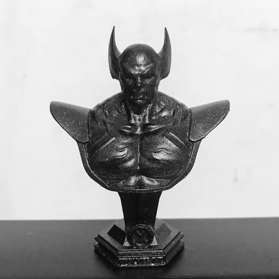 Wolverine Bust - X men  - from Marvel 3D print model_11