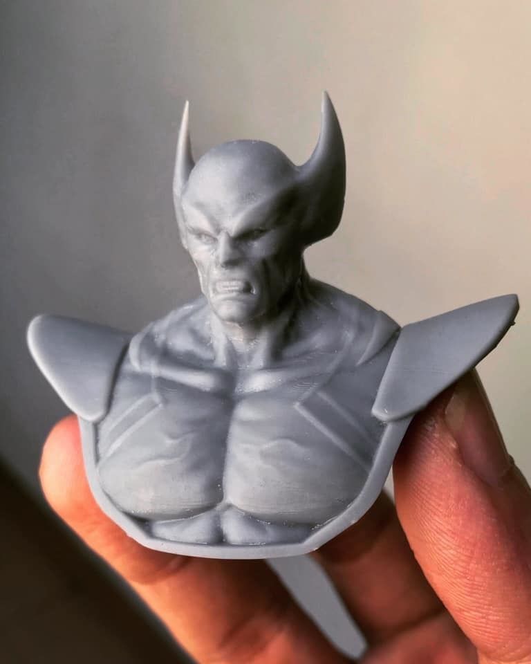 Wolverine Bust - X men  - from Marvel 3D print model_1
