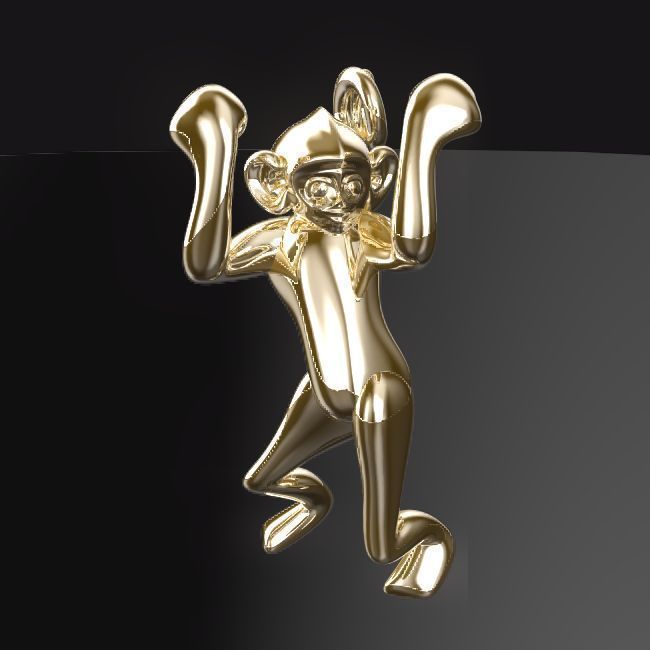 3D-Monkeys 184 3D print model_2