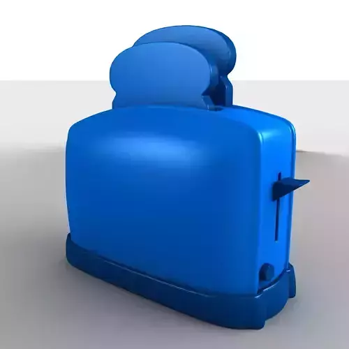 Cartoon Toaster 3D model