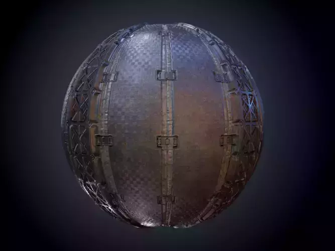 Sci-Fi Military Seamless PBR Texture 16 Texture
