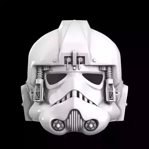 Sgtar Wars Empire Strick Back At-At driver 3D print model