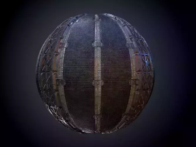 Sci-Fi Military Seamless PBR Texture 20 Texture