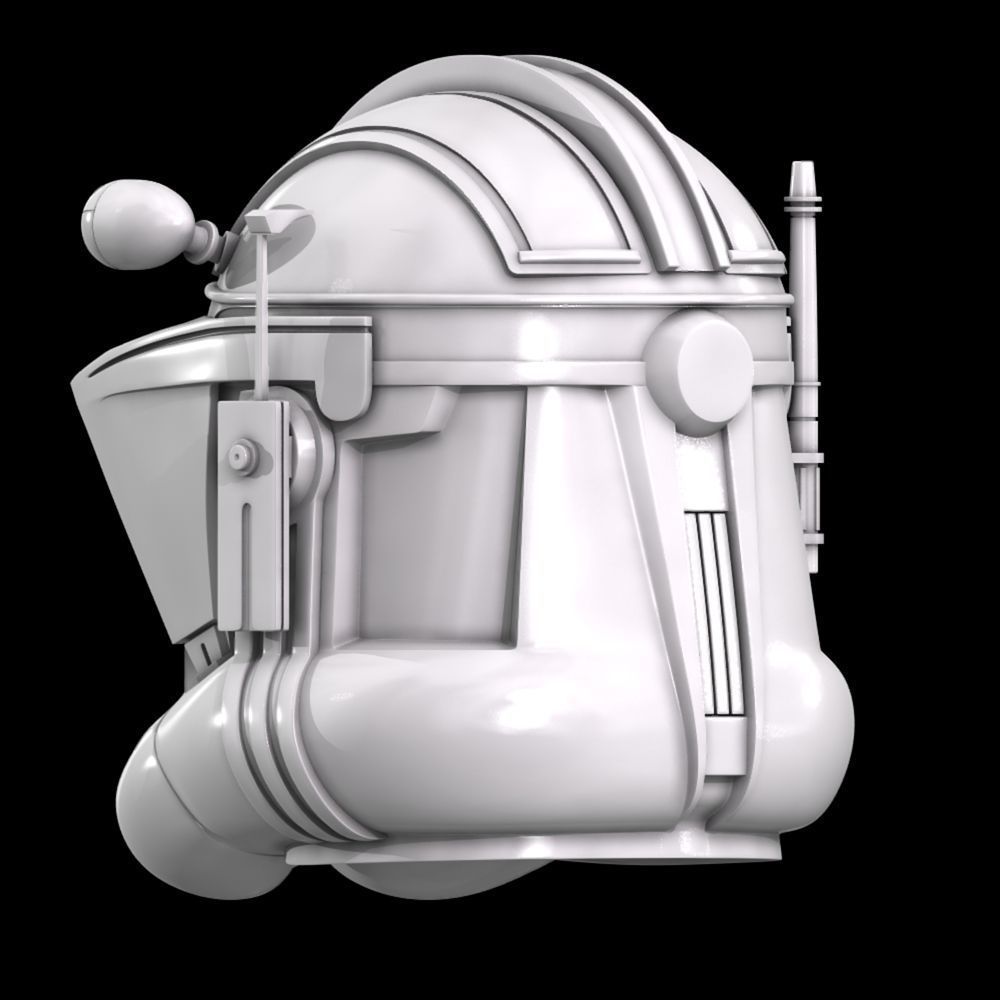 Star Wars Commander Cody Helmet 3D print model_3