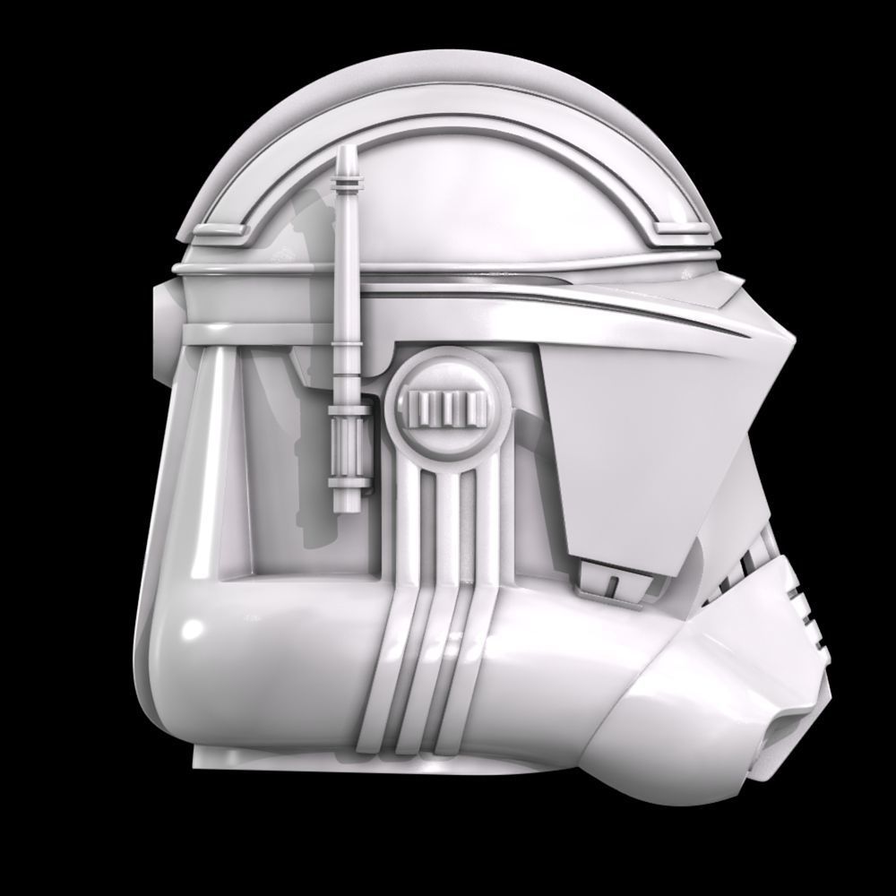 Star Wars Commander Cody Helmet 3D print model_5