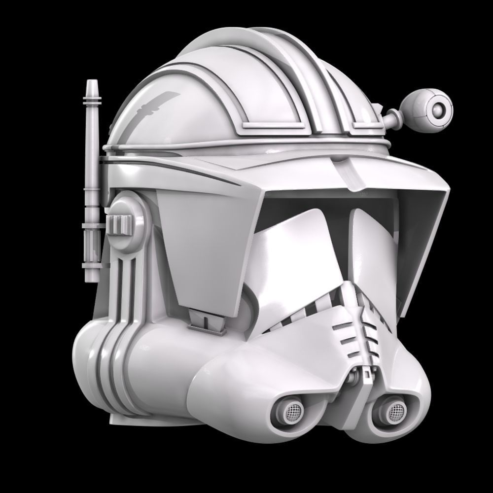 Star Wars Commander Cody Helmet 3D print model_6