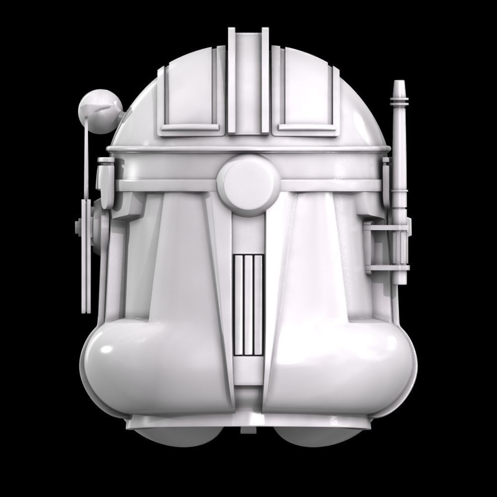 Star Wars Commander Cody Helmet 3D print model_4