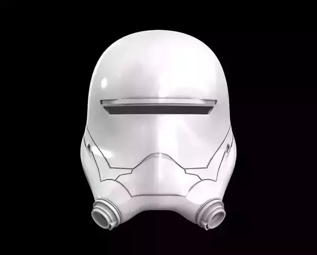 Star Wars Episode VII - The Force Awakens Flame Trooper 3D print model