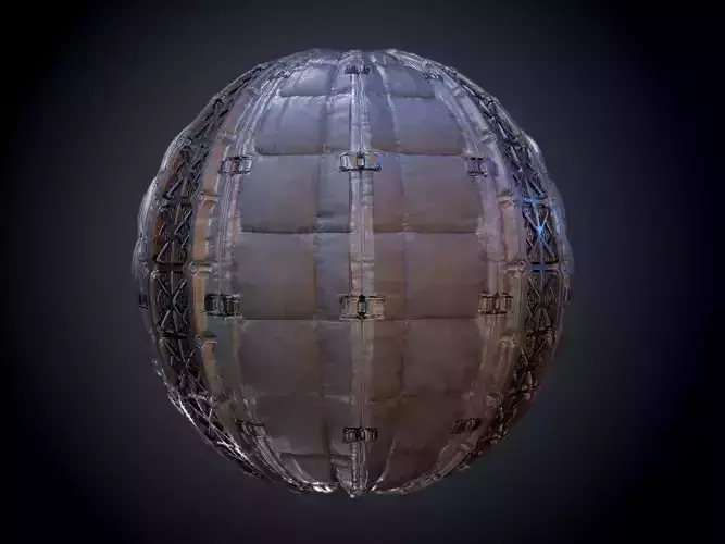 Sci-Fi Military Seamless PBR Texture 24