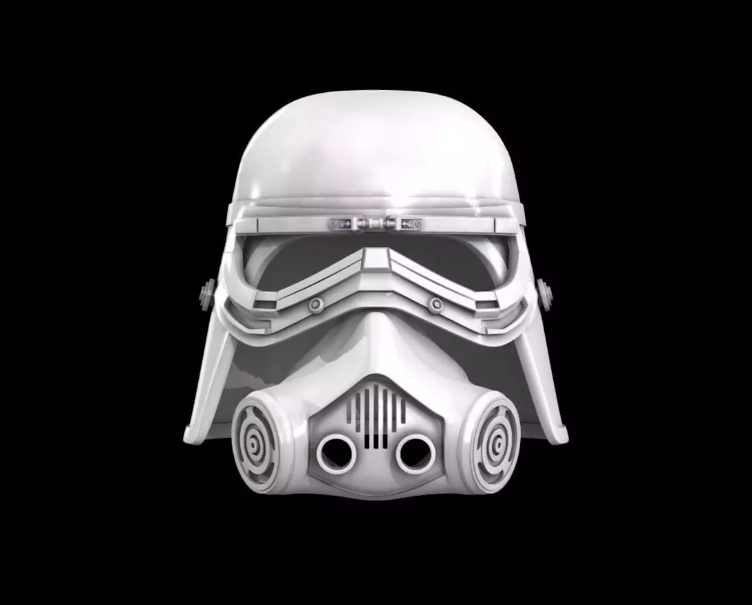 Star Ware Solo Mud Trooper Helmet and mask 3D print model