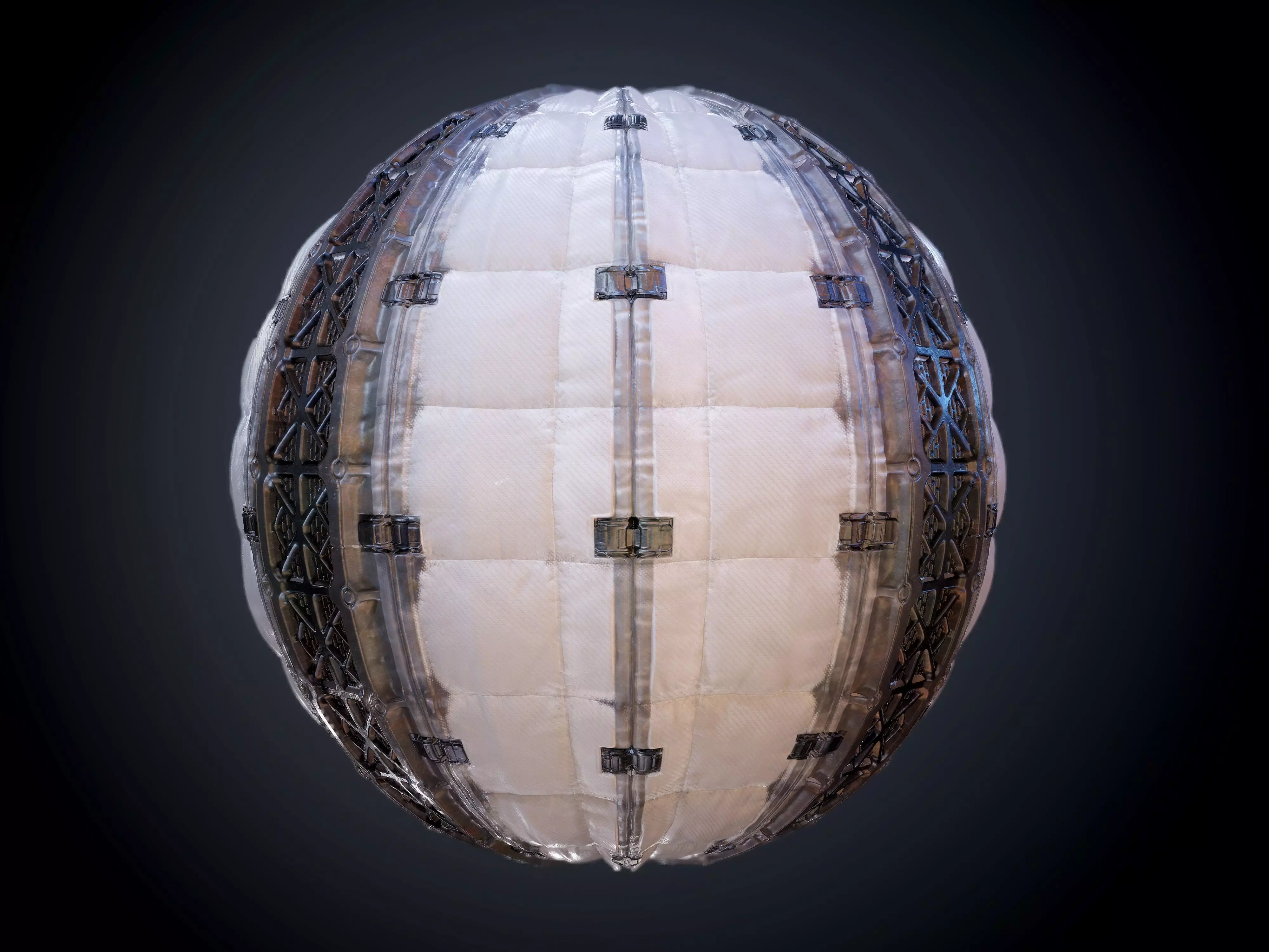 Sci-Fi Military Seamless PBR Texture 26 Texture_0