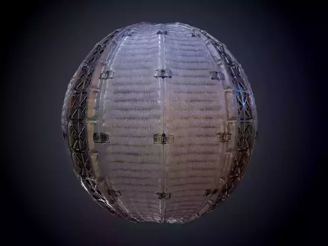 Sci-Fi Military Seamless PBR Texture 27