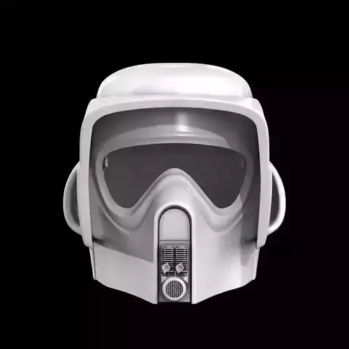 Star wars return of the jedi scout trooper helmet 3D print model