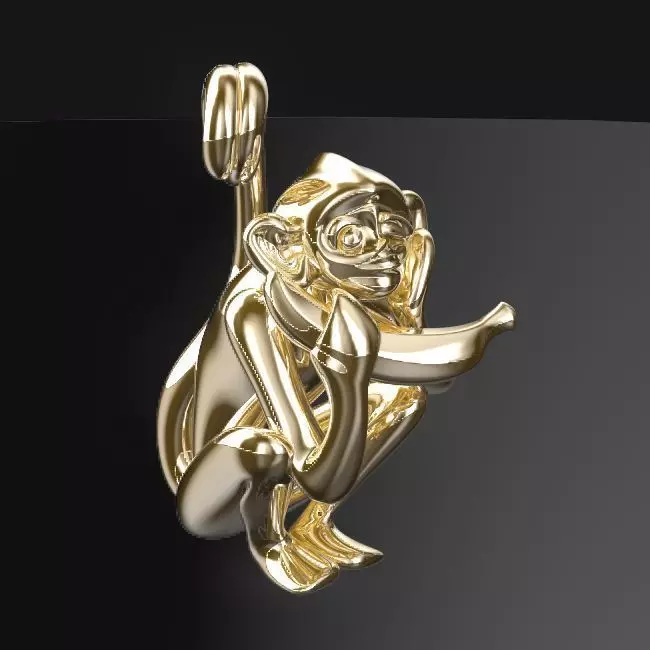 3D-Monkeys 195 3D print model_0