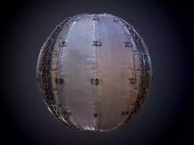 Sci-Fi Military Seamless PBR Texture 28