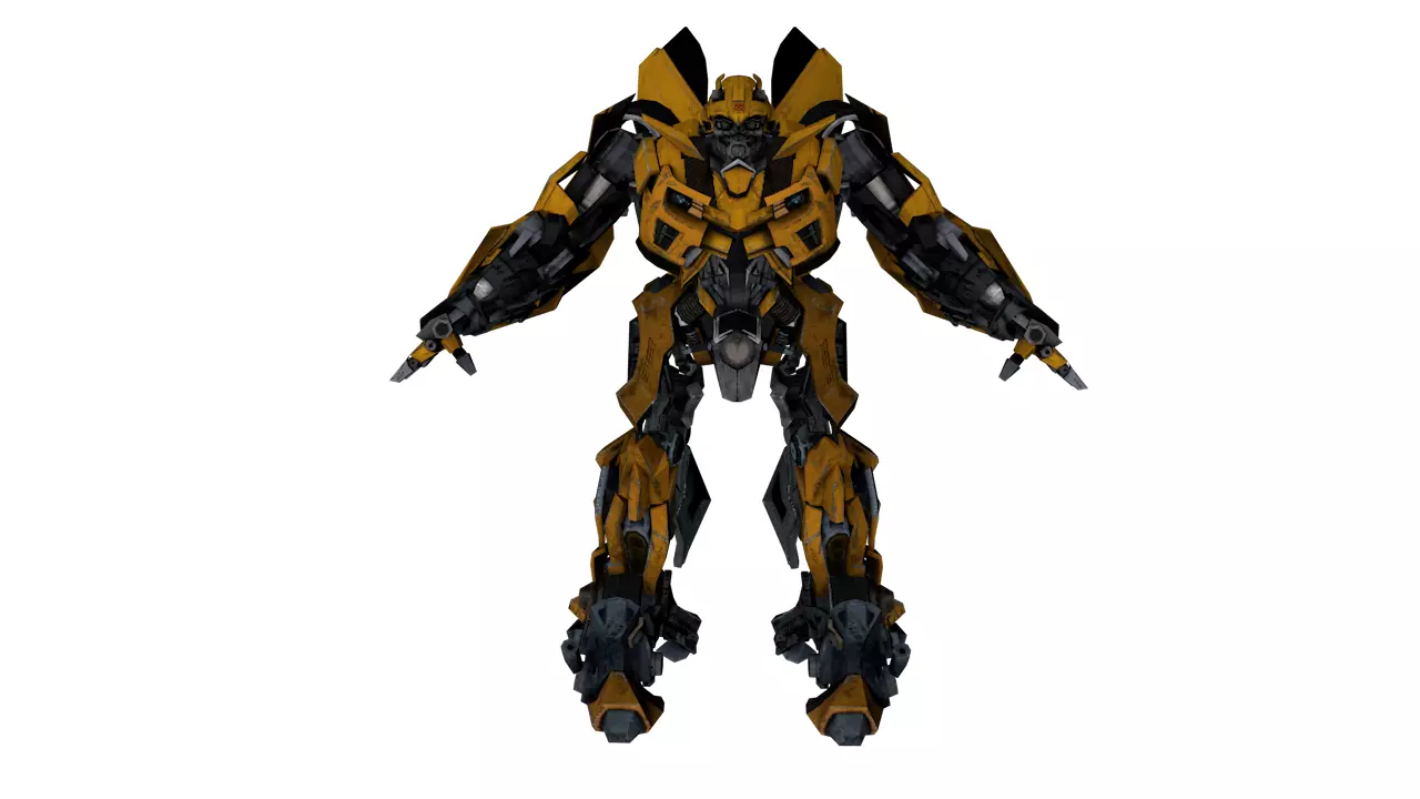Bumblebee 3D model from transformers last knight 3D print model_0