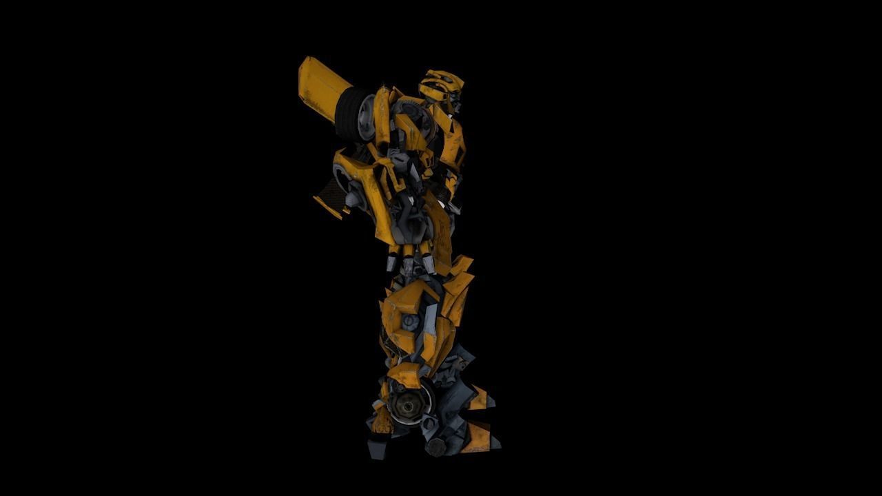Bumblebee 3D model from transformers last knight 3D print model_5