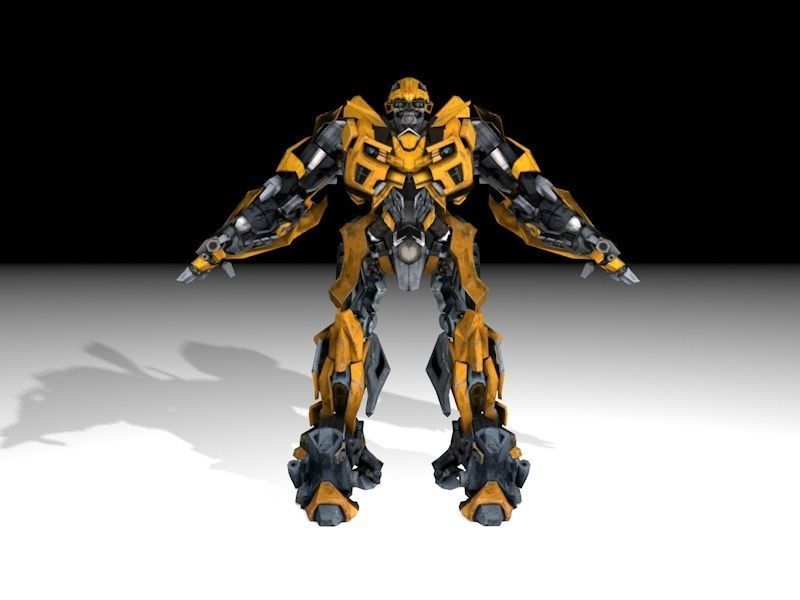 Bumblebee 3D model from transformers last knight 3D print model_1