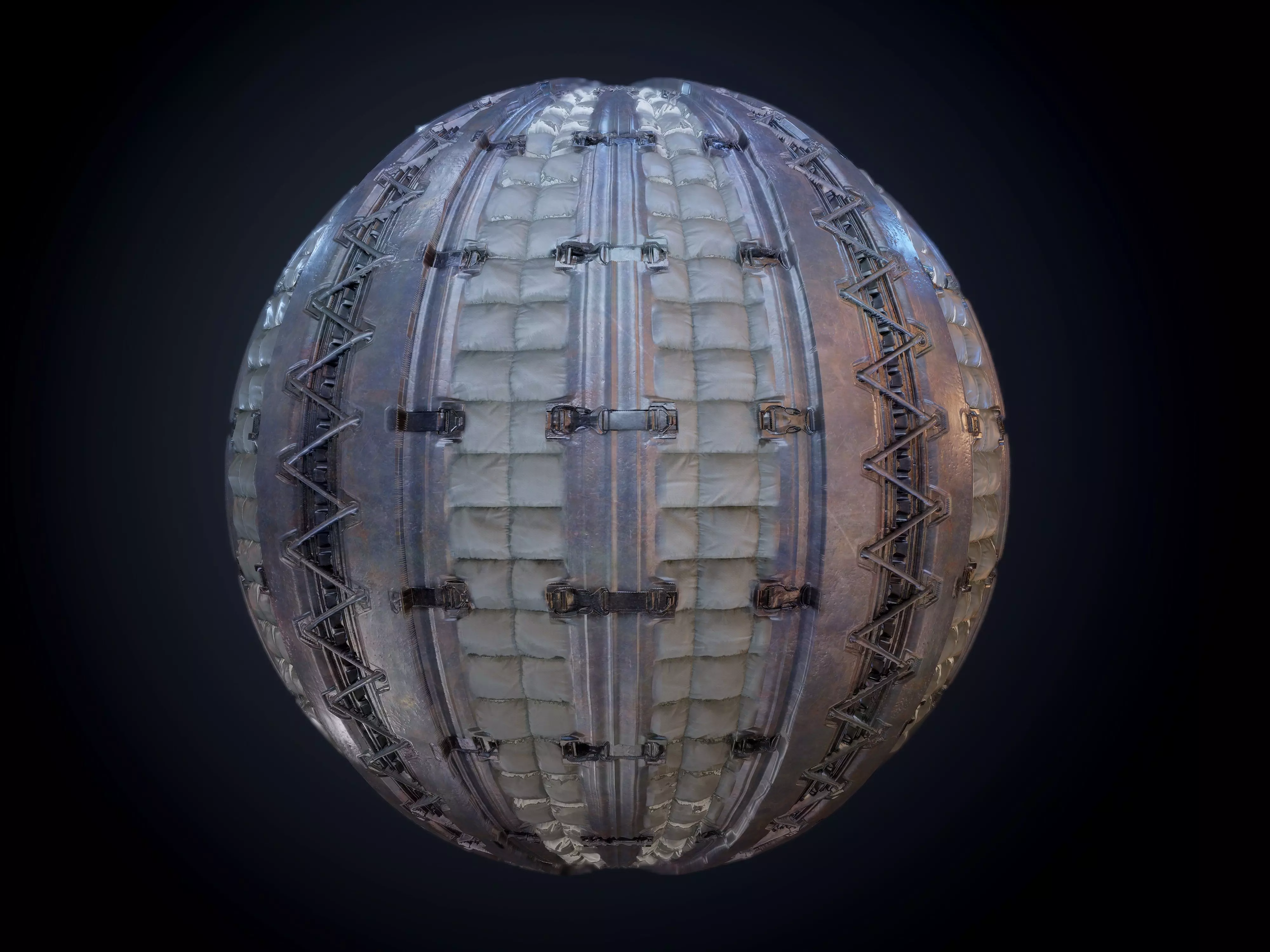 Sci-Fi Military Seamless PBR Texture 33 Texture_0