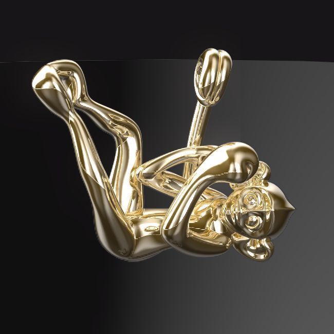 3D-Monkeys 198 3D print model_2