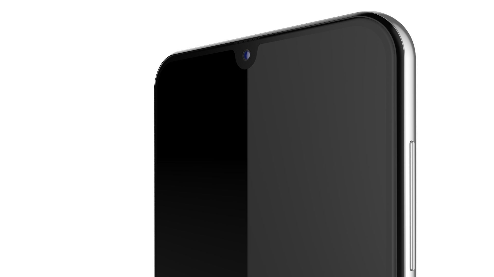 Samsung Galaxy A30 White 3D model_9