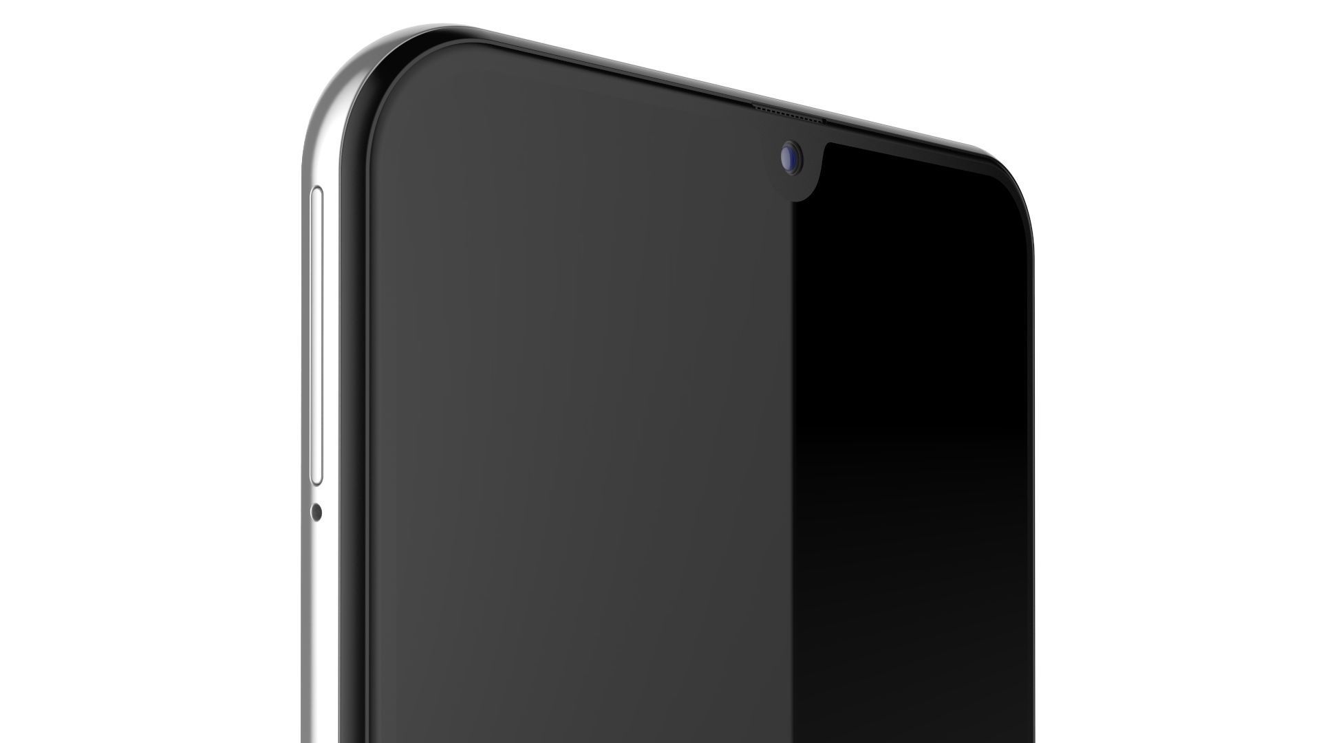 Samsung Galaxy A30 White 3D model_10