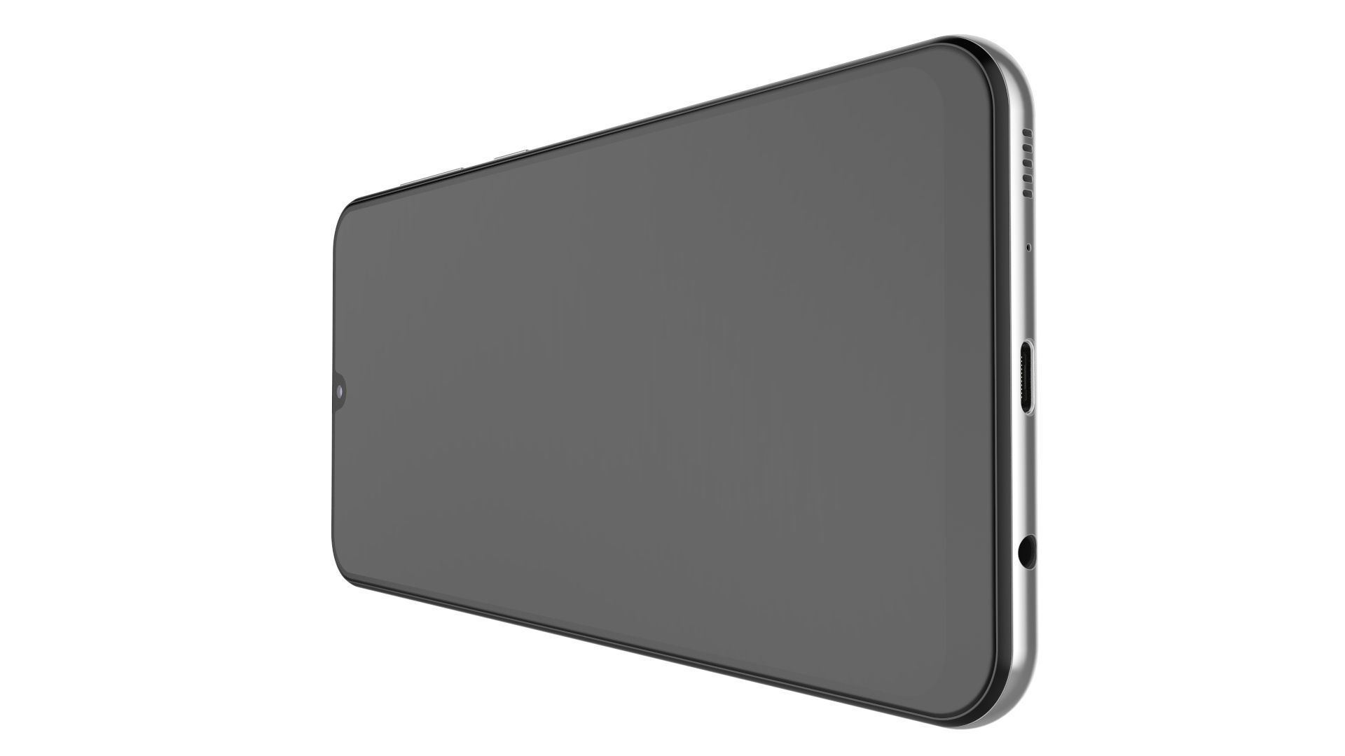 Samsung Galaxy A30 White 3D model_15