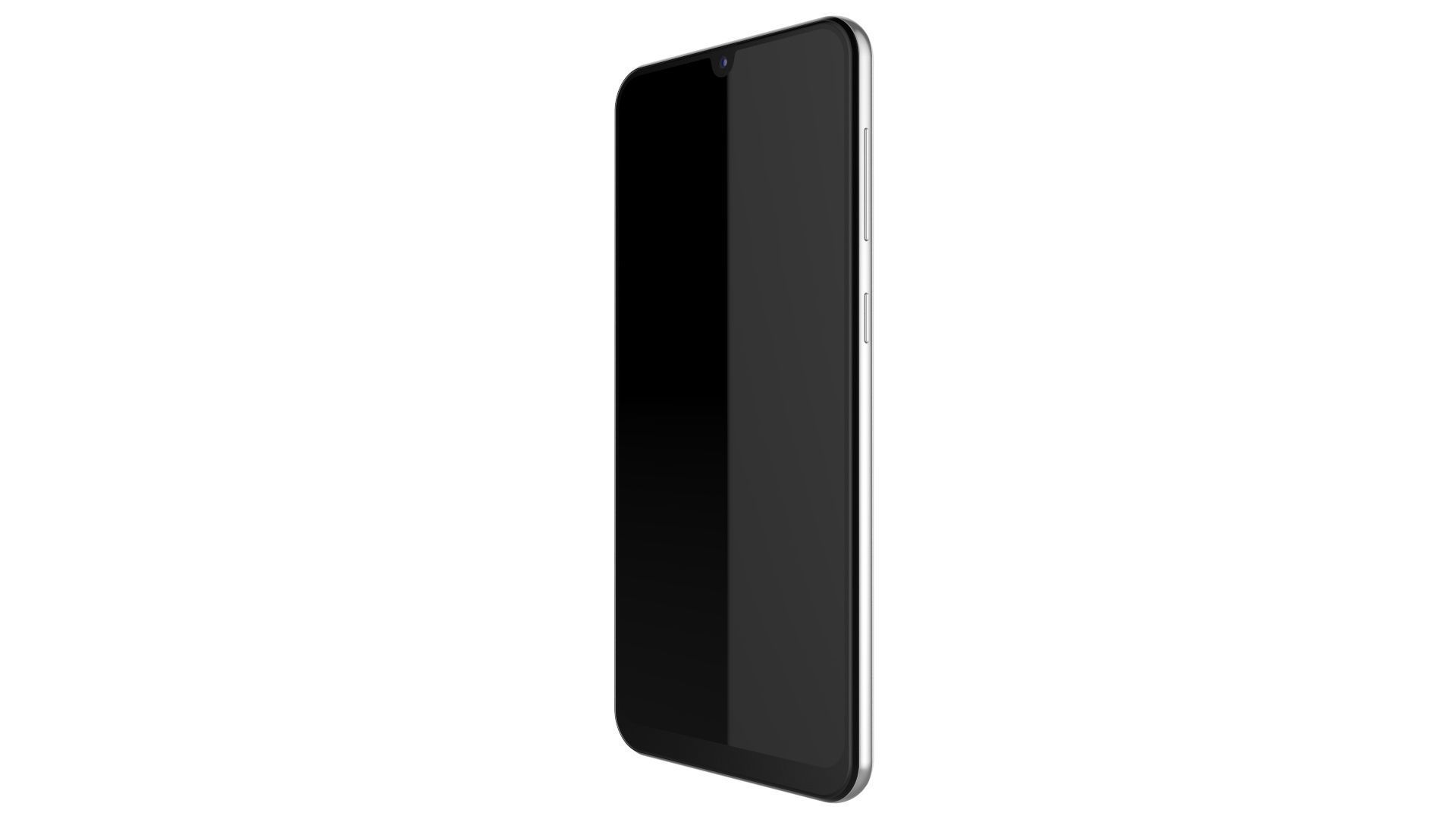 Samsung Galaxy A30 White 3D model_8