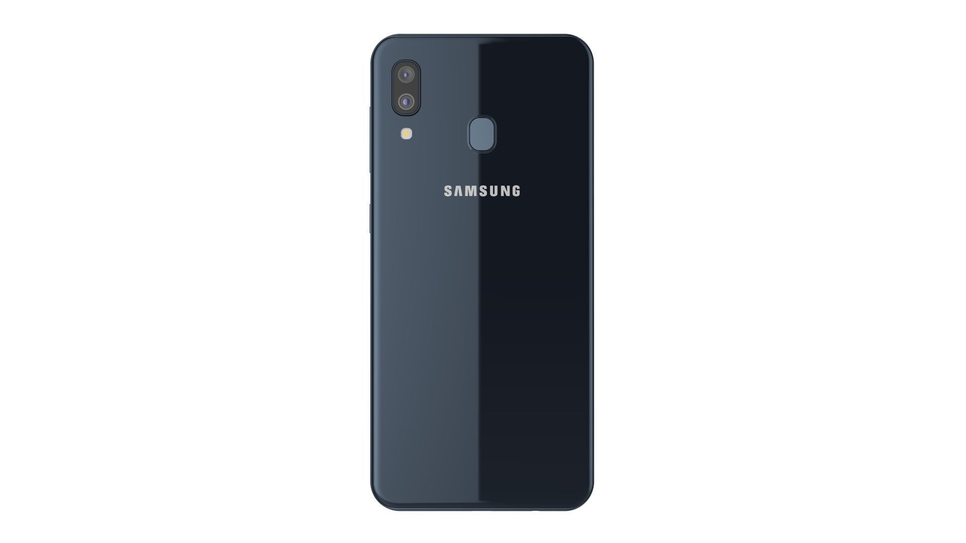 Samsung Galaxy A30 Black 3D model_5
