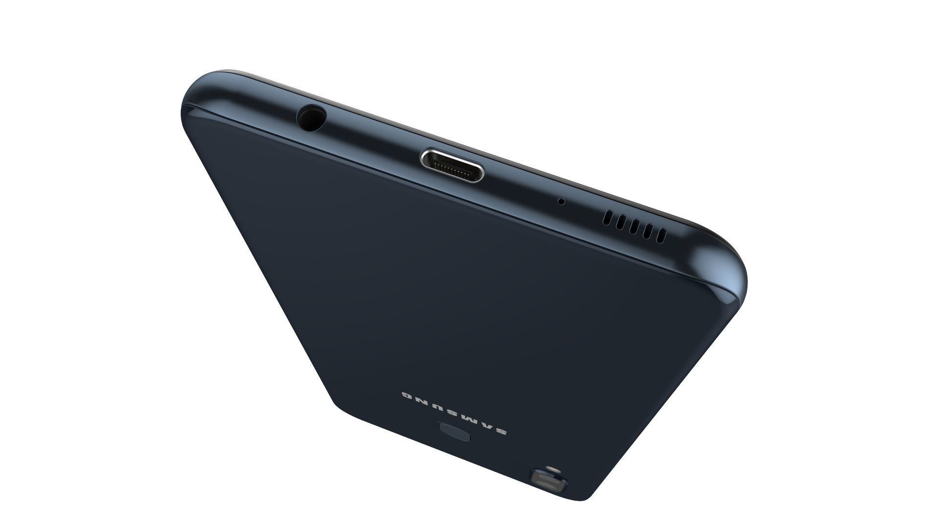 Samsung Galaxy A30 Black 3D model_14