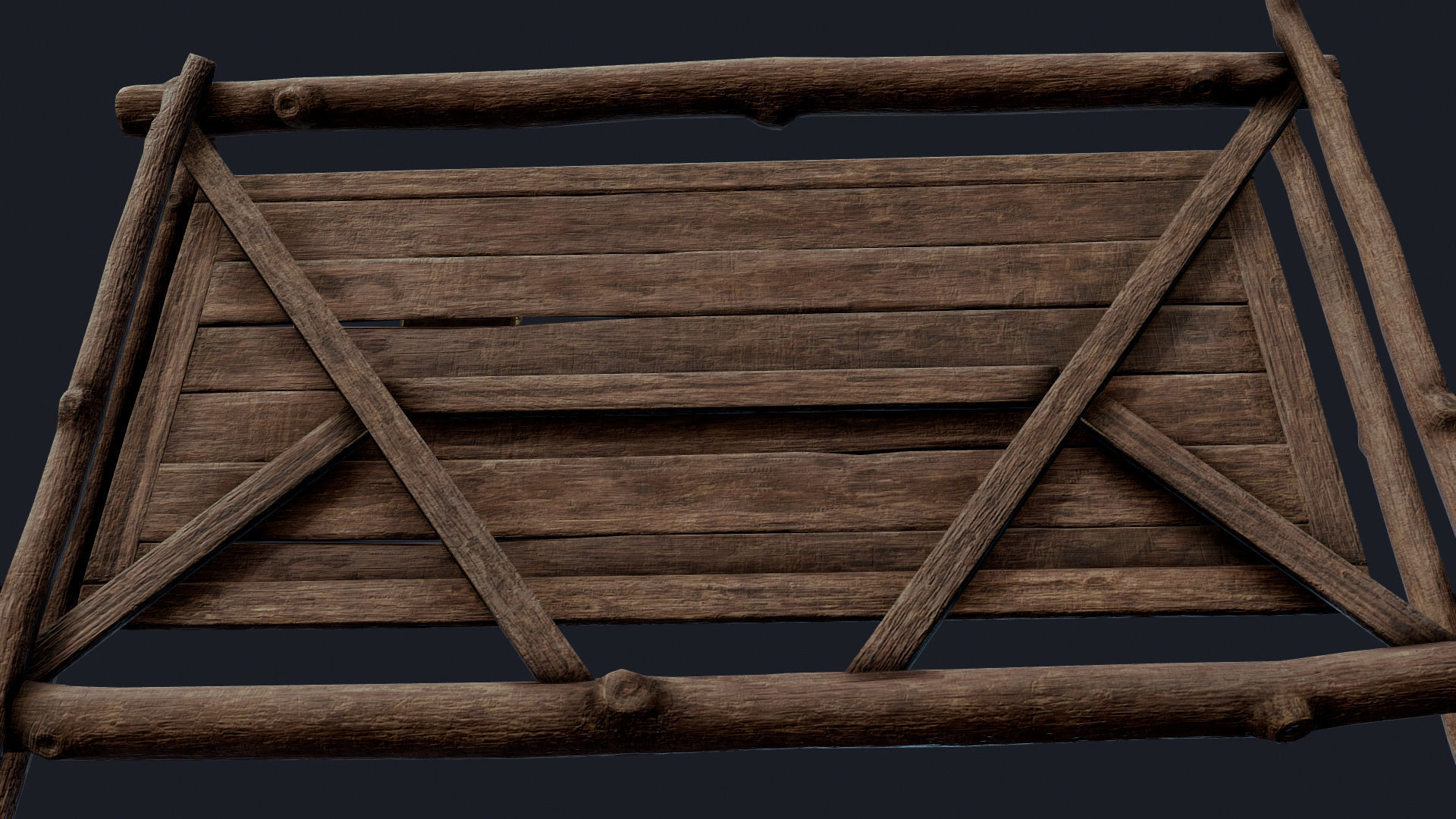 Quest Board Low-poly 3D model_15