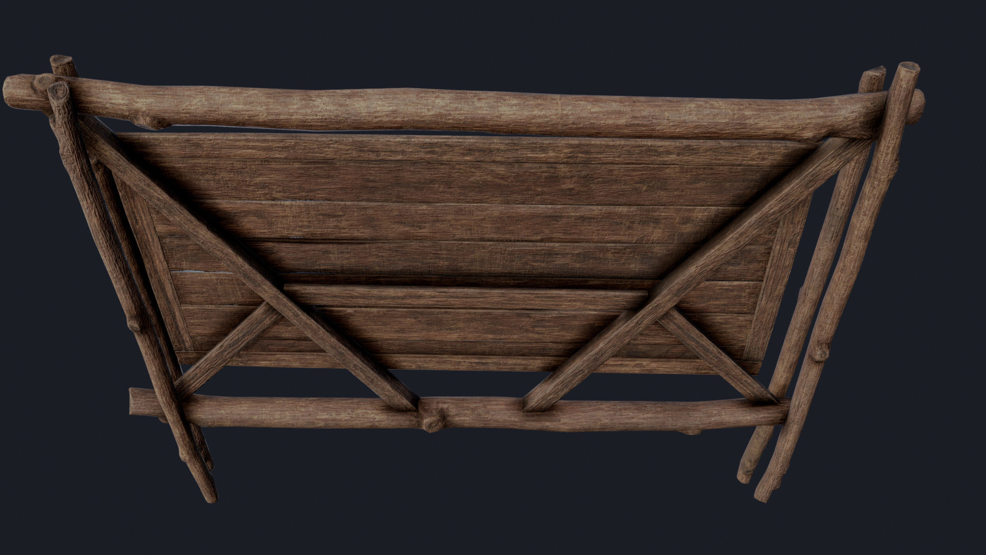 Quest Board Low-poly 3D model_13