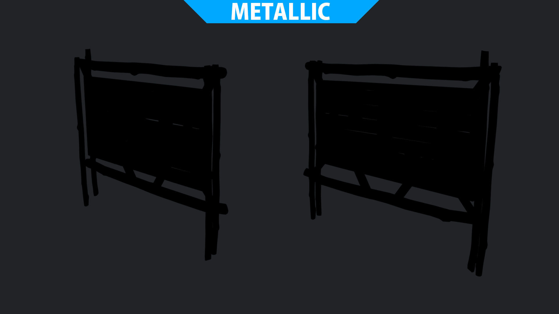 Quest Board Low-poly 3D model_18