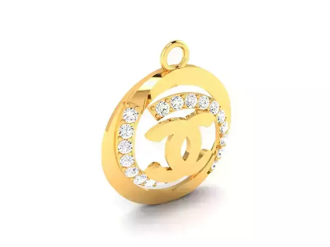 Women pendant 3dm render detail 3D print model