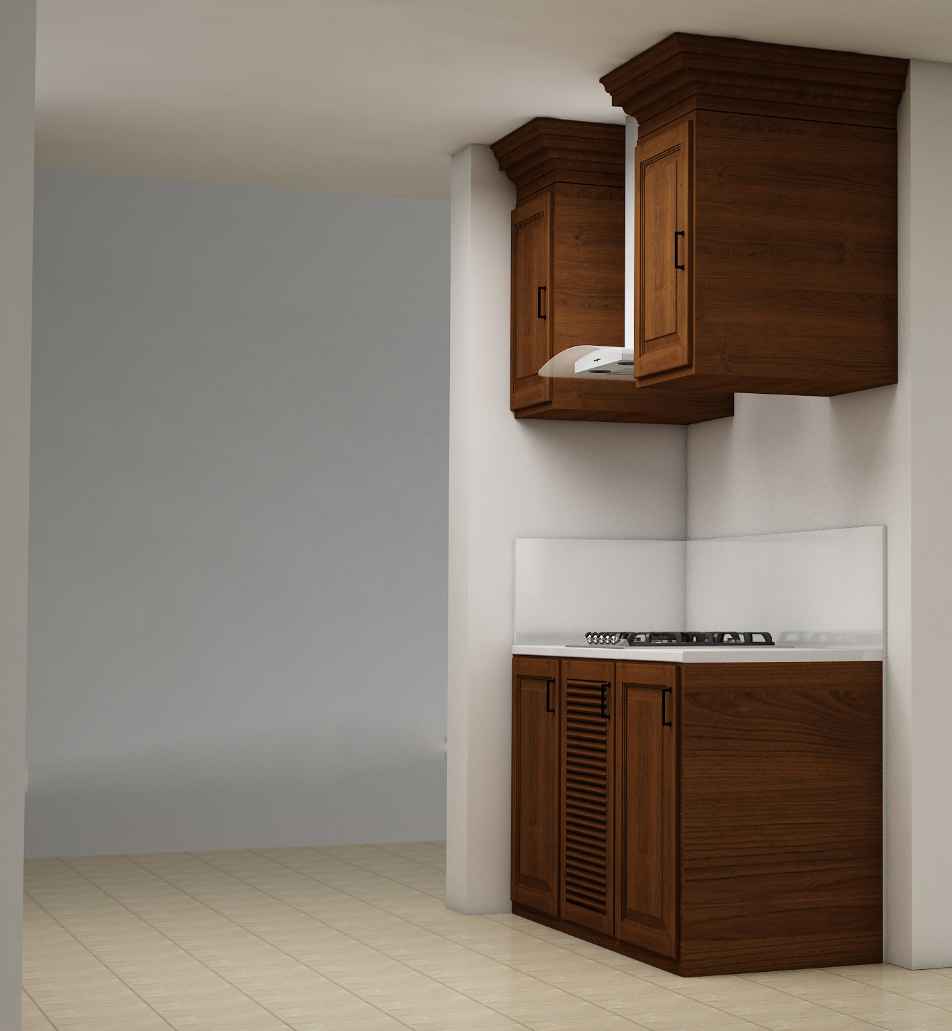 PANTRY DESIGN Low-poly 3D model_2