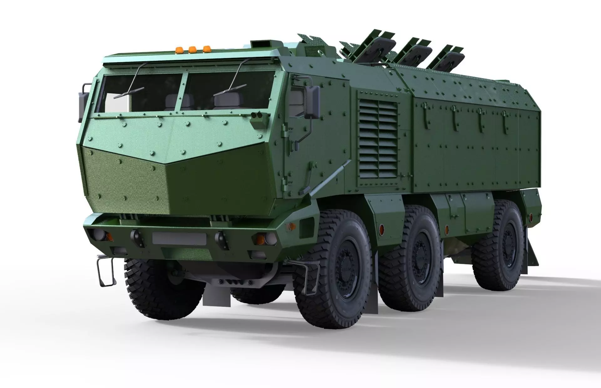 Kamaz Typhoon Truck 3D model_0