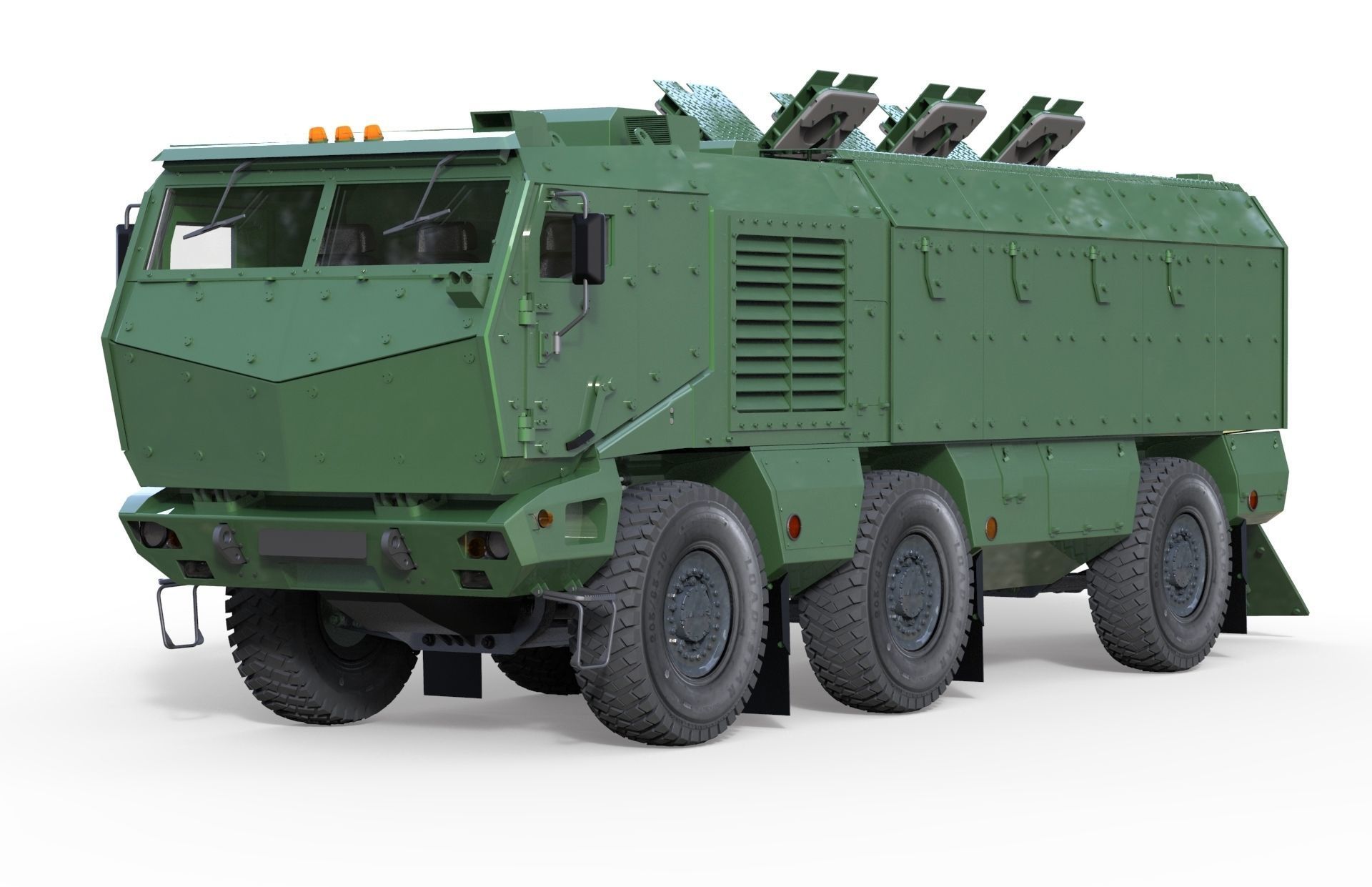 Kamaz Typhoon Truck 3D model_4