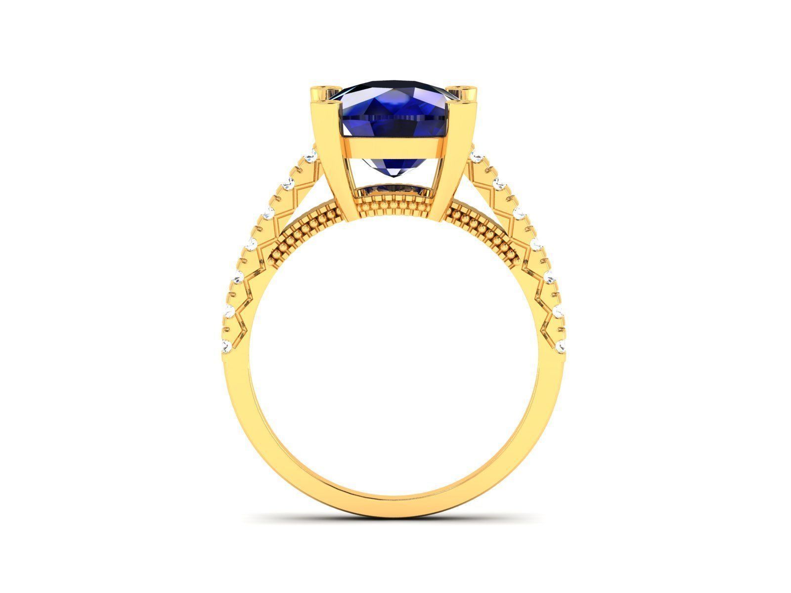 Women ring 3dm render detail 3D print model 3D print model_6