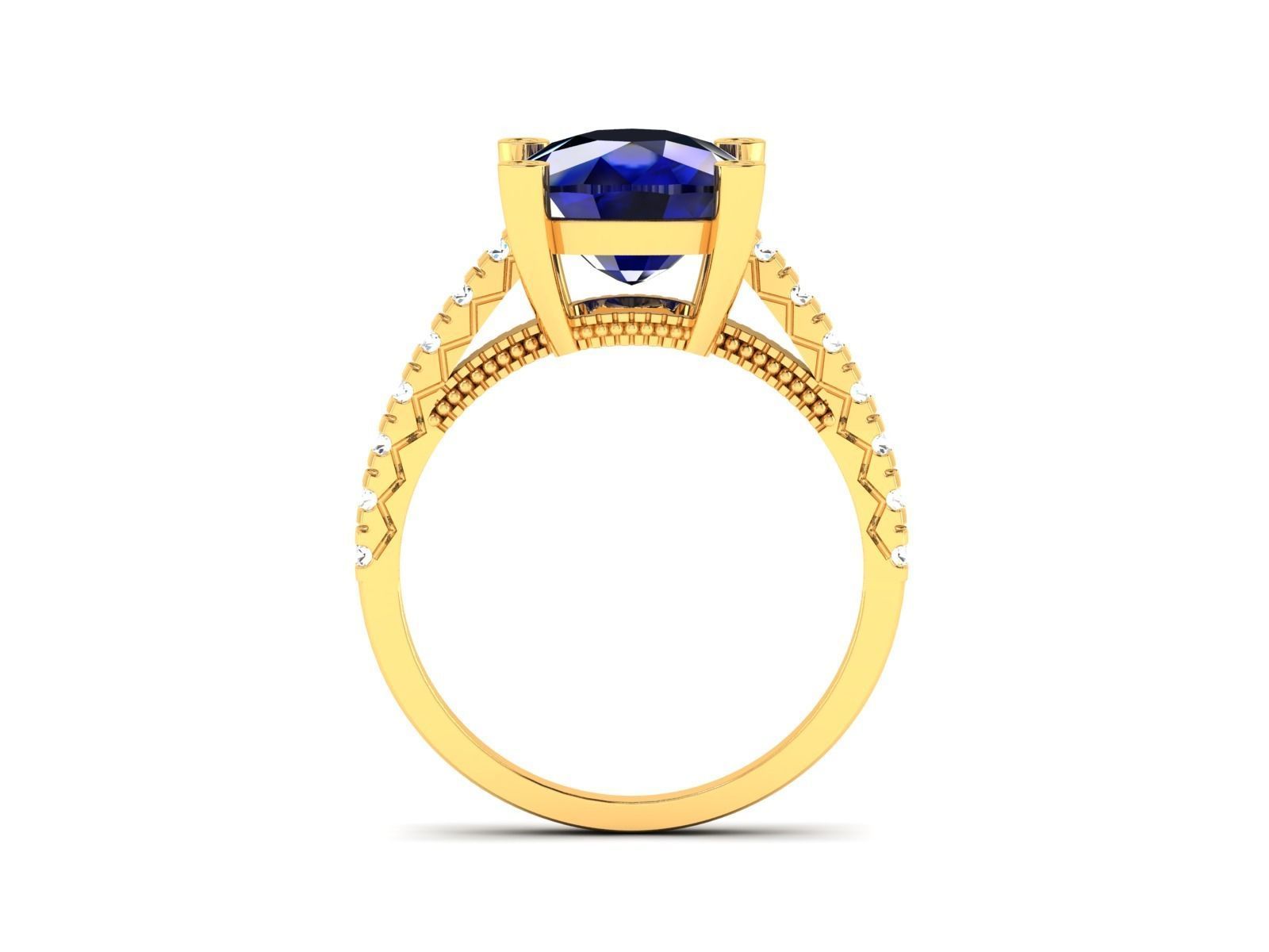 Women ring 3dm render detail 3D print model 3D print model_7