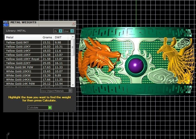 animal Ring 3D print model_4