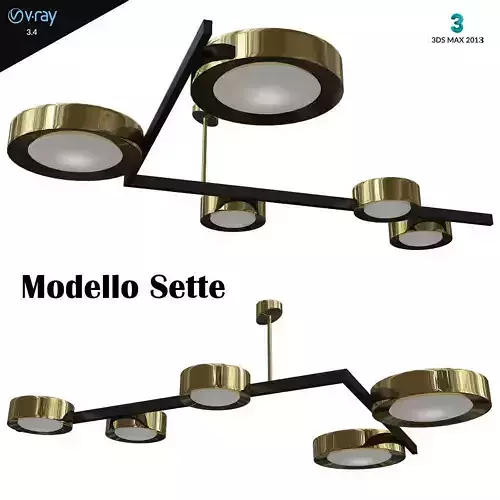 Modello Sette 3D model