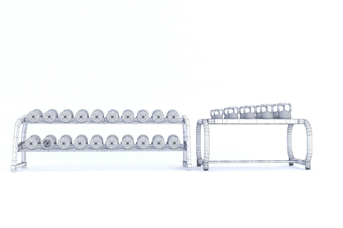 GYM GALLERY 3D model_13